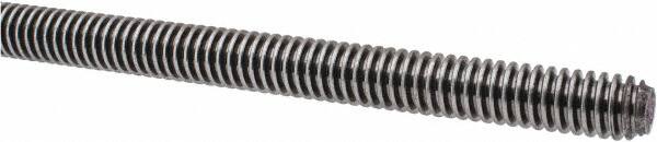 Keystone Threaded Products - 1/2-10 Acme, 6' Long, Low Carbon Steel General Purpose Acme Threaded Rod - Oil Finish Finish, Right Hand Thread, 2G Fit - Benchmark Tooling