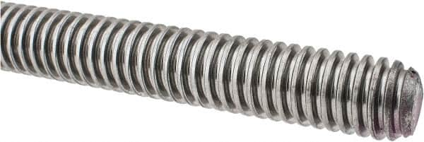 Keystone Threaded Products - 7/8-6 Acme, 6' Long, Low Carbon Steel General Purpose Acme Threaded Rod - Oil Finish Finish, Right Hand Thread, 2G Fit - Benchmark Tooling