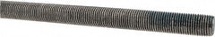 Made in USA - 1/2-20 UNF (Fine), 3' Long, Stainless Steel Threaded Rod - Right Hand Thread - Benchmark Tooling