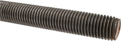 Value Collection - 1-8 UNC (Coarse), 3' Long, Alloy Steel Threaded Rod - Right Hand Thread - Benchmark Tooling