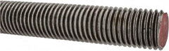 Value Collection - 1-1/8-7 UNC (Coarse), 3' Long, Alloy Steel Threaded Rod - Right Hand Thread - Benchmark Tooling