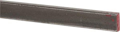 Made in USA - 36" Long x 1/8" High x 3/8" Wide, Mill Key Stock - W-1 (Water Hardening) Tool Steel - Benchmark Tooling