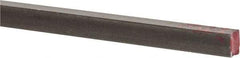 Made in USA - 36" Long x 3/16" High x 1/4" Wide, Mill Key Stock - W-1 (Water Hardening) Tool Steel - Benchmark Tooling