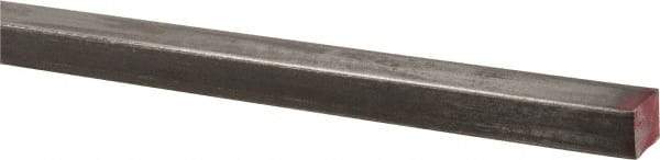 Made in USA - 36" Long x 1/4" High x 5/16" Wide, Mill Key Stock - W-1 (Water Hardening) Tool Steel - Benchmark Tooling