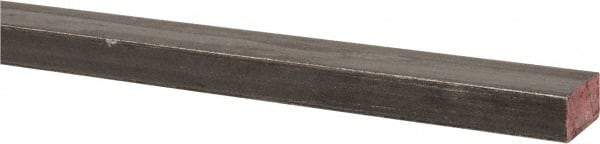 Made in USA - 36" Long x 1/4" High x 1/2" Wide, Mill Key Stock - W-1 (Water Hardening) Tool Steel - Benchmark Tooling