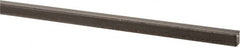 Made in USA - 36" Long x 1/8" High x 1/8" Wide, Key Stock - W-1 (Water Hardening) Tool Steel - Benchmark Tooling