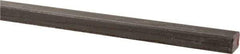 Made in USA - 36" Long x 1/4" High x 1/4" Wide, Key Stock - W-1 (Water Hardening) Tool Steel - Benchmark Tooling