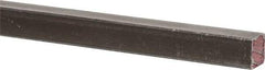 Made in USA - 36" Long x 3/8" High x 3/8" Wide, Key Stock - W-1 (Water Hardening) Tool Steel - Benchmark Tooling