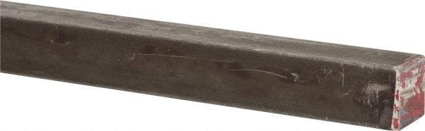 Made in USA - 36" Long x 5/8" High x 5/8" Wide, Key Stock - W-1 (Water Hardening) Tool Steel - Benchmark Tooling