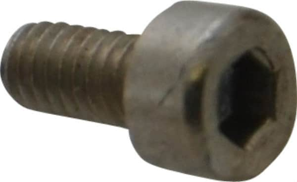 Value Collection - M2.5x0.45 Metric Coarse Hex Socket Drive, Socket Cap Screw - Grade 18-8 & Austenitic A2 Stainless Steel, Uncoated, Fully Threaded, 5mm Length Under Head - Benchmark Tooling