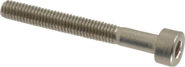 Value Collection - M3x0.50 Metric Coarse Hex Socket Drive, Socket Cap Screw - Grade 18-8 & Austenitic A2 Stainless Steel, Uncoated, Partially Threaded, 25mm Length Under Head - Benchmark Tooling