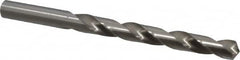Chicago-Latrobe - 17/32" 118° High Speed Steel Jobber Drill - Bright Finish, Right Hand Cut, Spiral Flute, Straight Shank, 6-5/8" OAL, Standard Point - Benchmark Tooling