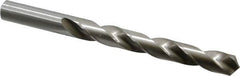 Chicago-Latrobe - 37/64" 118° High Speed Steel Jobber Drill - Bright Finish, Right Hand Cut, Spiral Flute, Straight Shank, 6-5/8" OAL, Standard Point - Benchmark Tooling