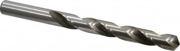Chicago-Latrobe - 39/64" 118° High Speed Steel Jobber Drill - Bright Finish, Right Hand Cut, Spiral Flute, Straight Shank, 7-1/8" OAL, Standard Point - Benchmark Tooling