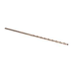 Chicago-Latrobe - 7/64", 135° Point, Spiral Flute, Cobalt Taper Length Drill Bit - Oxide/Gold Finish, 2-1/2" Flute Length, 4-5/8" OAL, Series 520 - Benchmark Tooling