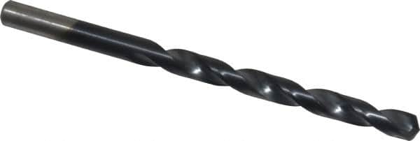 Chicago-Latrobe - Letter G 135° Cobalt Jobber Drill - TiAlN Finish, Right Hand Cut, Spiral Flute, Straight Shank, 4-1/8" OAL, Split Point - Benchmark Tooling