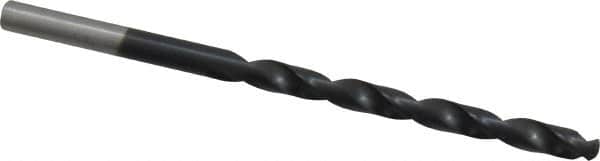 Chicago-Latrobe - #16 135° Cobalt Jobber Drill - TiAlN Finish, Right Hand Cut, Spiral Flute, Straight Shank, 3-3/8" OAL, Split Point - Benchmark Tooling