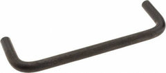Amatom Electronic Hardware - 4-7/8" Long x 1-1/2" High, Round Handle - Black Oxide Finish, Stainless Steel, 4-9/16" Center to Center - Benchmark Tooling