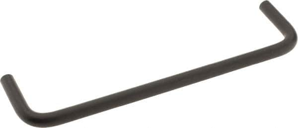 Amatom Electronic Hardware - 6-3/4" Long x 1-3/4" High, Round Handle - Black Oxide Finish, Stainless Steel, 6-7/16" Center to Center - Benchmark Tooling