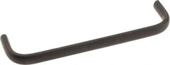 Amatom Electronic Hardware - 6-9/32" Long x 0.44" Wide x 1-1/2" High, Oval Handle - Black Oxide Finish, Stainless Steel, 6" Center to Center - Benchmark Tooling