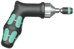 Wera - 1 Piece, 3 to 6 N/m, Preset Torque Limiting Screwdriver - 1/4" Drive - Benchmark Tooling