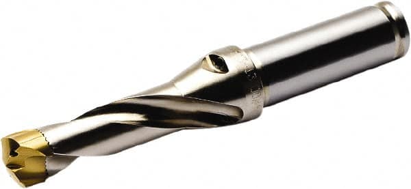 Seco - 11.5 to 11.99mm Diam, 3xD, 30mm Max Depth, 16mm Shank Diam, 38mm Flute, 101mm OAL, Replaceable Tip Drill - SD103 Toolholder, Series Crownloc - Benchmark Tooling