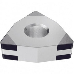 Iscar - WNGA433 TMC Grade IB55 CBN Turning Insert - Uncoated, 80° Trigon, 1/2" Inscr Circle, 3/16" Thick, 3/64" Corner Radius - Benchmark Tooling