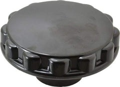 Gibraltar - 3" Head, Fluted Knob - Bushing with Set Screw, Phenolic, with Glossy Finish - Benchmark Tooling