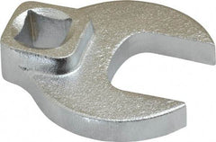 Blackhawk by Proto - 3/4" 3/8" Drive Chrome Open End Crowfoot Wrench - 1-23/32" OAL - Benchmark Tooling