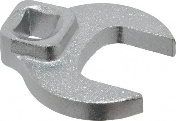 Blackhawk by Proto - 7/8" 3/8" Drive Chrome Open End Crowfoot Wrench - 1-23/32" OAL - Benchmark Tooling