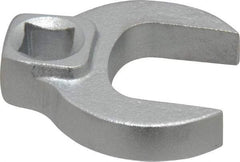 Blackhawk by Proto - 1" 3/8" Drive Chrome Open End Crowfoot Wrench - 2-7/64" OAL - Benchmark Tooling