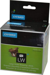 Dymo - 4" Long, White Shipping Label - 2-5/16" Wide, 4" Long - Benchmark Tooling