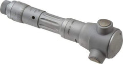 TESA Brown & Sharpe - 2 to 2.4", 3" Gage Depth, Mechanical Inside Hole Micrometer - 0.0002" Graduation, Ratchet Stop Thimble - Benchmark Tooling