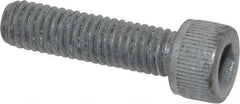 Value Collection - #10-32 UNF Hex Socket Drive, Socket Cap Screw - Alloy Steel, Zinc-Plated Finish, Fully Threaded, 3/4" Length Under Head - Benchmark Tooling