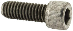 Value Collection - 5/16-18 UNC Hex Socket Drive, Socket Cap Screw - Alloy Steel, Zinc-Plated Finish, Fully Threaded, 7/8" Length Under Head - Benchmark Tooling