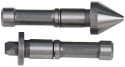 Mitutoyo - Micrometer Anvil - Use with 326126 Series Screw Thread Micrometers - Benchmark Tooling