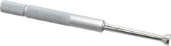 Mitutoyo - 0.3 to 0.4 Inch Measurement, Small Hole Gage - 4 Inch Overall Length, Half Ball - Benchmark Tooling