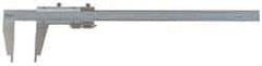 Mitutoyo - 0 to 40" Stainless Steel Vernier Caliper - 0.0010" Graduation, 140mm Jaw Depth, 0.003" Accuracy - Benchmark Tooling