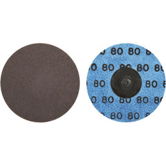 Norton - 3" 80 Grit Aluminum Oxide Quick Change Disc - Benchmark Tooling