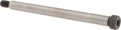 Value Collection - 5/16" Shoulder Diam x 3-3/4" Shoulder Length, 1/4-20 UNC, Hex Socket Shoulder Screw - 4140 Alloy Steel, Uncoated, 7/32" Head Height x 7/16" Head Diam - Benchmark Tooling