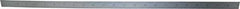 Mitutoyo - 24" Long, 1/100, 1/64, 1/50, 1/32" Graduation, Flexible Stainless Steel Rule - 16R Graduation Style, 3/4" Wide, Silver, Satin Chrome Finish - Benchmark Tooling