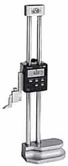 Mitutoyo - 40" Electronic Height Gage - 0.0005, 0.0002" (Switchable) Resolution, Accurate to 0.003", LCD Display, SPC Data Output - Benchmark Tooling