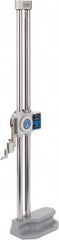 Mitutoyo - 24" Dial Height Gage - 0.001" Graduation, Accurate to 0.002", Dial and Counter Display - Benchmark Tooling