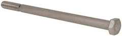 Value Collection - 5/16-18 UNC, 5" Length Under Head Hex Head Cap Screw - Partially Threaded, Grade 316 Stainless Steel, Uncoated, 1/2" Hex - Benchmark Tooling