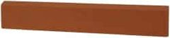 Norton - 6" Long x 1" Wide x 1/4" Thick, Aluminum Oxide Sharpening Stone - Rectangle, Fine Grade - Benchmark Tooling