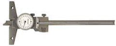 Mitutoyo - 10 Inch Long, Depth Gage Base Extension - Use with Mitutoyo Dial Depth Gages - Benchmark Tooling