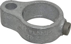 Kee - 1-1/4" Pipe, Malleable Iron Gate Hinge Fitting - Galvanized Finish - Benchmark Tooling