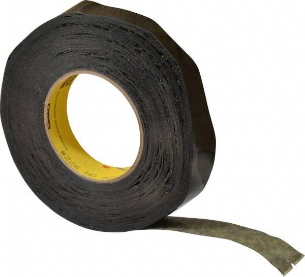 3M - 1" Wide x 60 Yd Long Black Crepe Paper Masking Tape - Series 226, 10.6 mil Thick, 34 In/Lb Tensile Strength - Benchmark Tooling