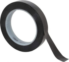 3M - Black Solid Color Vinyl Tape - 3/4" Wide x 108' Long x 5.2 mil Thick, General Traffic - Benchmark Tooling