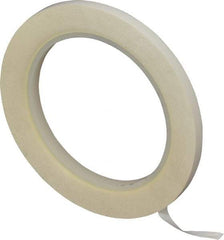 3M - White Solid Color Vinyl Tape - 1/4" Wide x 108' Long x 5.2 mil Thick, General Traffic - Benchmark Tooling